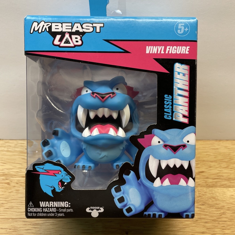 MrBeast Lab 24730 Classic Panther Vinyl Figure New!!